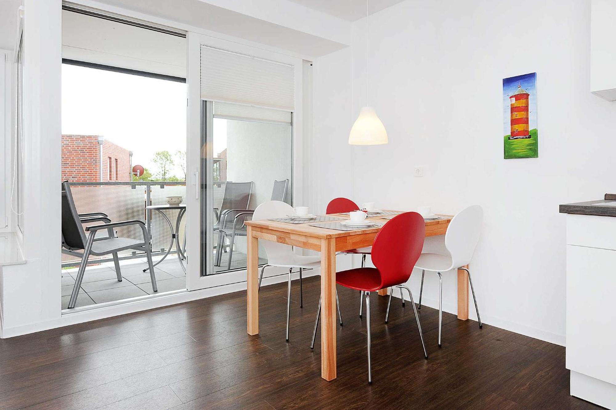 Haus Kunterbunt Apartment Bensersiel Bagian luar foto