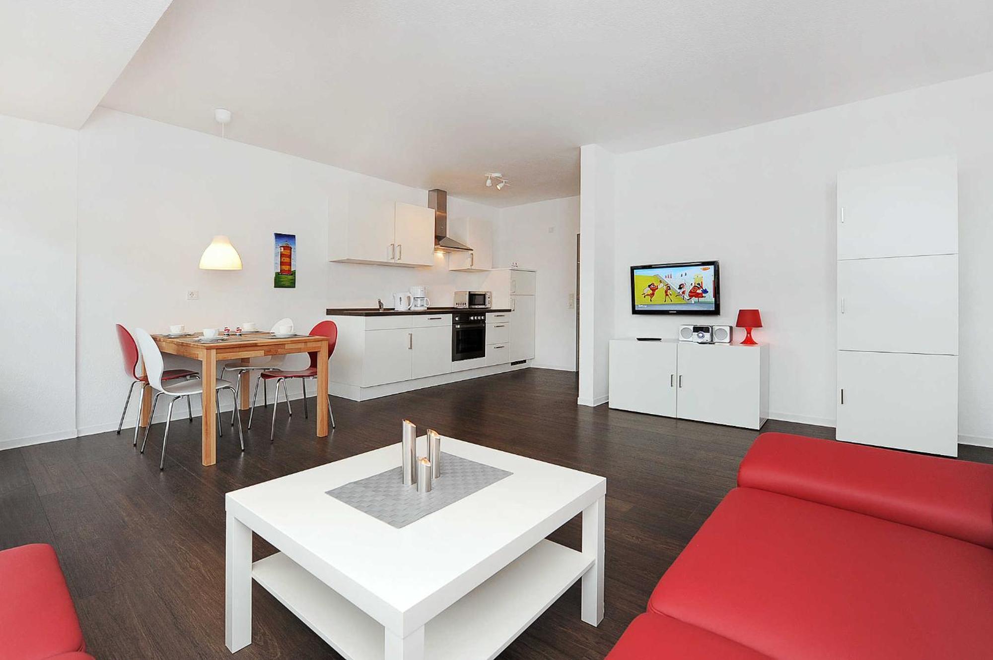 Haus Kunterbunt Apartment Bensersiel Bagian luar foto