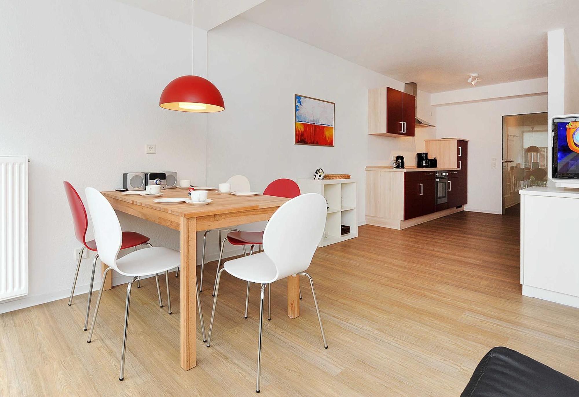 Haus Kunterbunt Apartment Bensersiel Bagian luar foto
